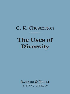 cover image of The Uses of Diversity (Barnes & Noble Digital Library)